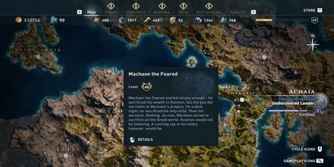 machaon the feared clue